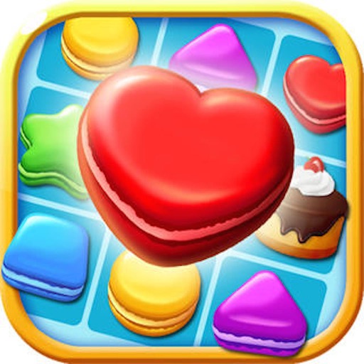 Candy Cake Boom - 3 match splash desserts puzzle game Icon