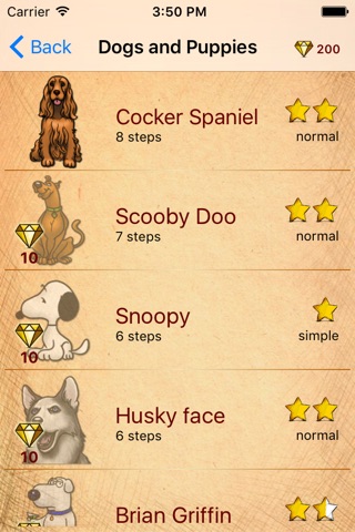 Draw and Paint Dogs and Puppies screenshot 2