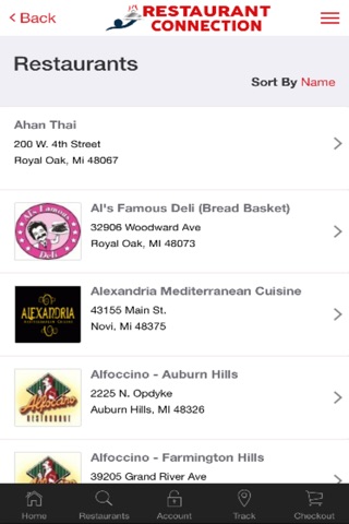 Restaurant Connection Delivery screenshot 2