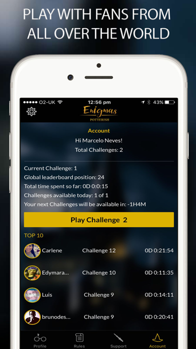 How to cancel & delete Enigmas by Potterish (for Harry Potter fans) from iphone & ipad 1