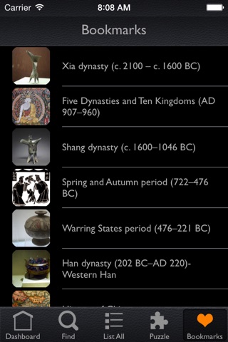 China History Info screenshot 2