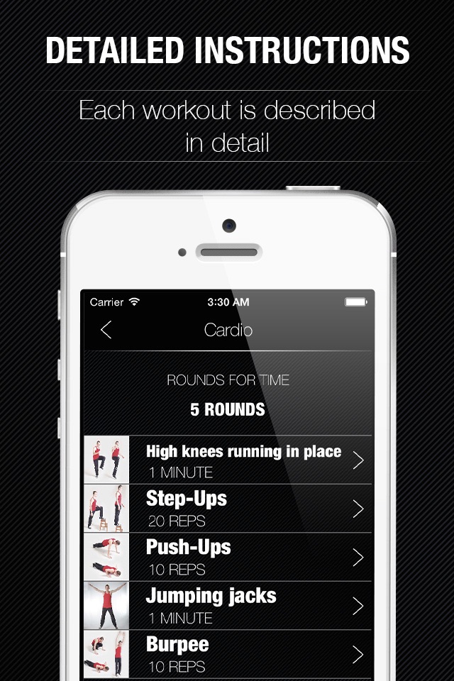 Workout app - instructor for interval wod and hiit tabata training screenshot 2