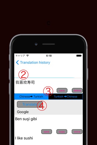 Chinese to Turkish Translator / Turkish to Chinese Language Translation and Dictionary screenshot 2