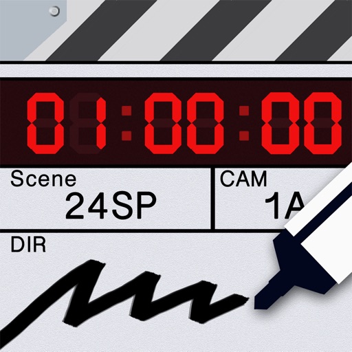 ClapperPod SP -Drawable Clapperboard- for iPhone iOS App
