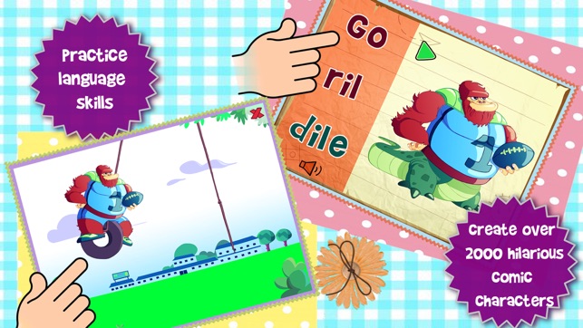 Animals Flip and Mix- ABC Cognitive Learning Game for Kinder(圖1)-速報App