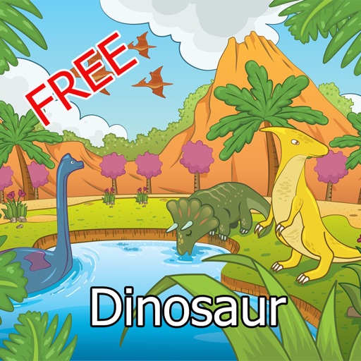 KidsColoringBookCuteAnimalsDinosaur