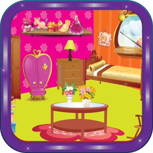 Princess Room Decoration - Little baby girl's room design and makeover art game Icon