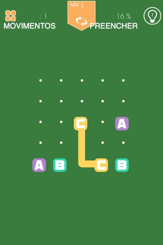 Match The Letters Pro - awesome dots joining strategy game screenshot 3