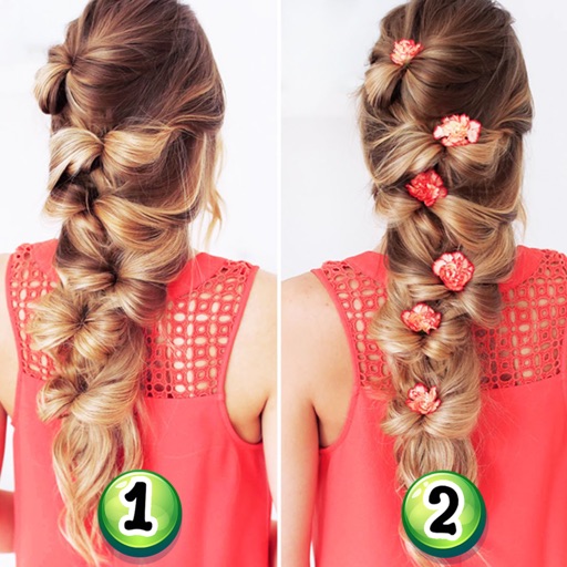 Women Hairstyles Step By Step - Easy Hairstyles For Girls icon