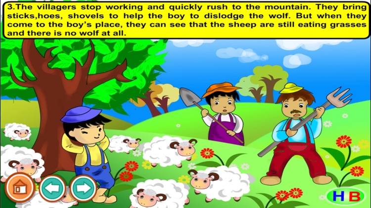 The Shepherd Boy (games and story for kids)