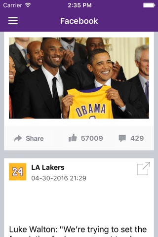 News Surge for Lakers Basketball News Pro screenshot 3