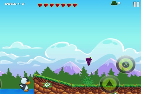 Penguin Adventure: Epic Platformer Fun Free 2D Runner Game Jump And Run Attack screenshot 2