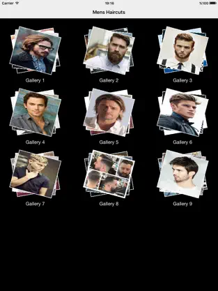 Screenshot 1 cortes de pelo hombre iphone