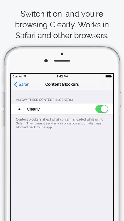 Clearly - Ad and Tracking Blocker