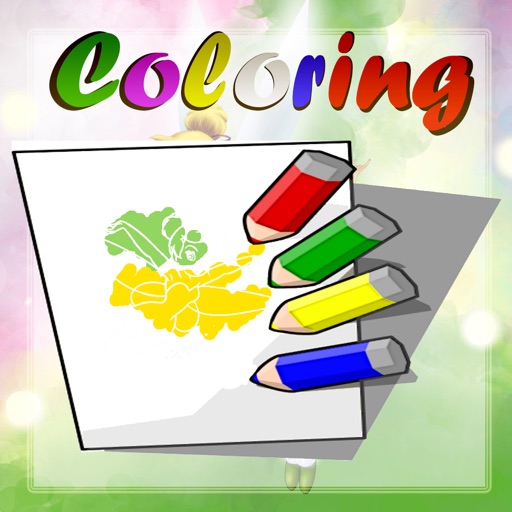Game Coloring Paint Tinkerbell Episodes Edition iOS App