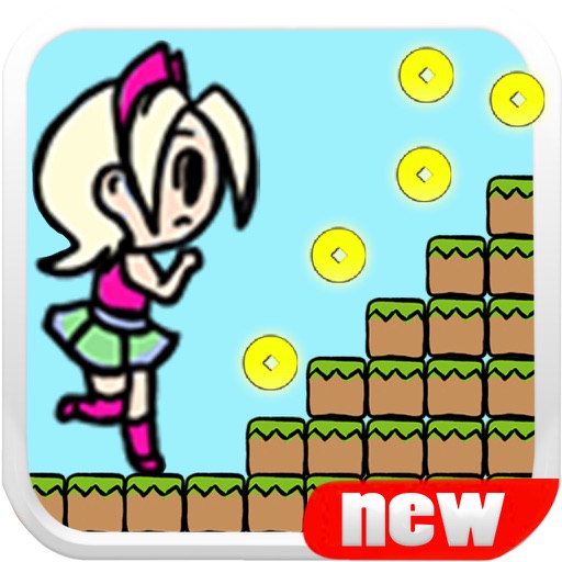 Adventure of Blonde Girl iOS App