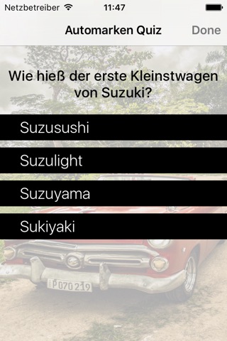 Automarken Quiz screenshot 3