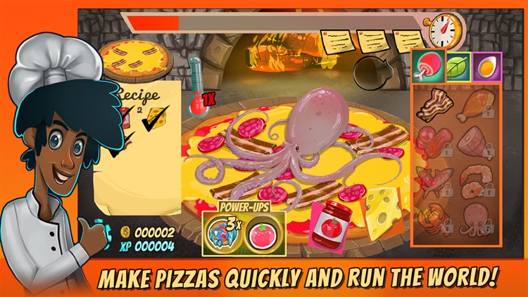 Pizza Mania - Cheese Moon Chase