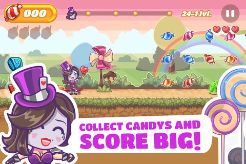 Candy Skaters! screenshot 2
