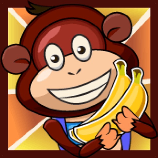Monkey Adventure - Monkey drive a jet to eat bananas. icon
