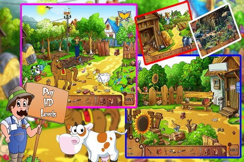 Hay Bunny Farm - Find The Farm Mystery And Crazy Hidden Object screenshot 2
