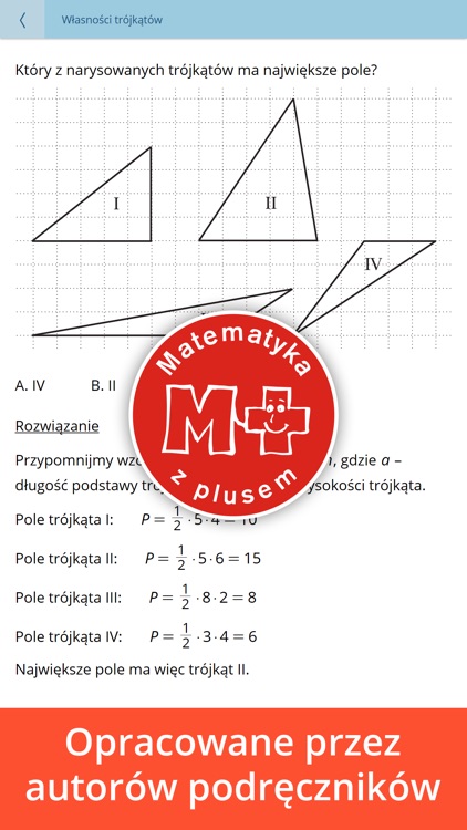 Matnau! – szybkie powtórki przed klasówkami z matematyki dla liceum i technikum, filmy z rozwiązaniami i zadania sprawdzające screenshot-4