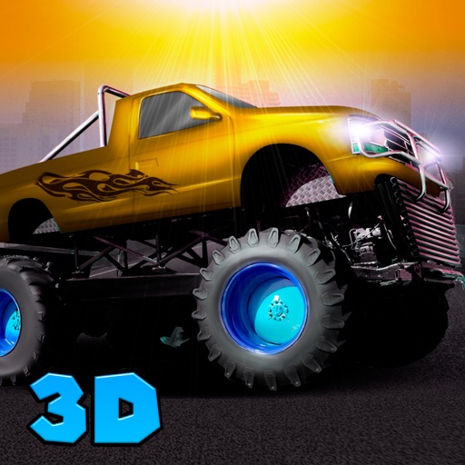 Extreme Monster Truck Racing 3D Full iOS App
