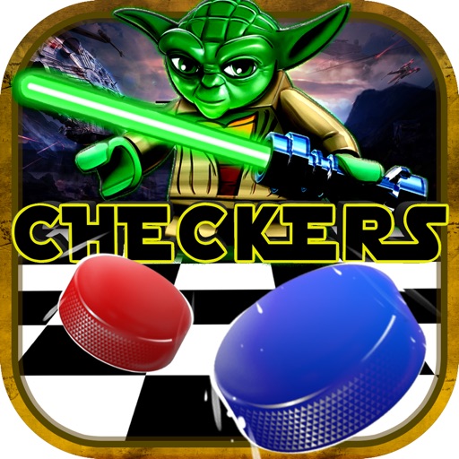 Checkers Boards Puzzle Pro - “ Lego Star wars Games with Friends Edition ” icon