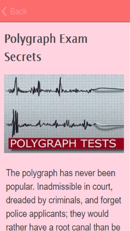 How To Pass A Lie Detector Test