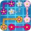 Blossom Flower Draw Lines Link Puzzle - Connect The Dots Flow Free