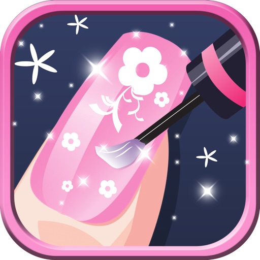Crystal Snowflake Nail Paint : Halloween Spooky Nail iOS App