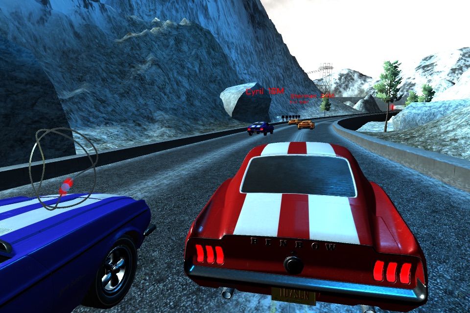 Classic Snow Speed Car Simulator 3D screenshot 4