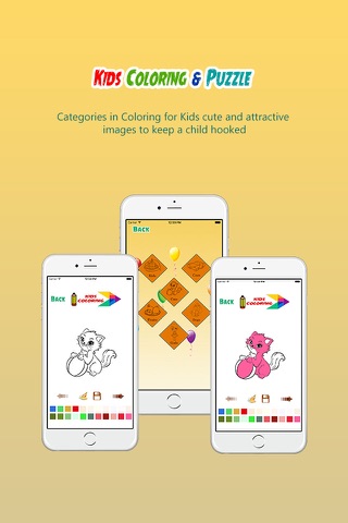 Kids Coloring and Puzzle - Kids Paint - Painting - Coloring Book screenshot 3