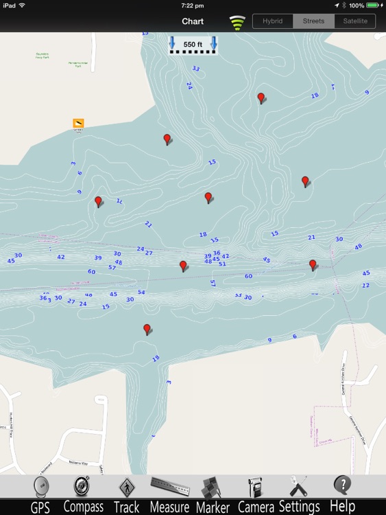 Old Hickory Lake GPS Chart Pro