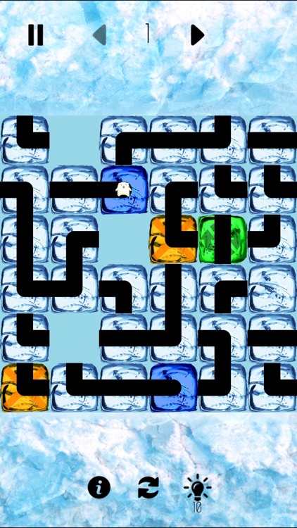 Lost Polar Bear - block puzzle game screenshot-3