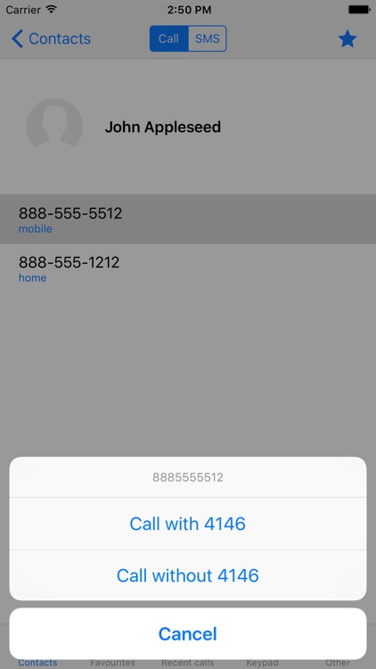 Rubrica4146: prefix dialer screenshot-4
