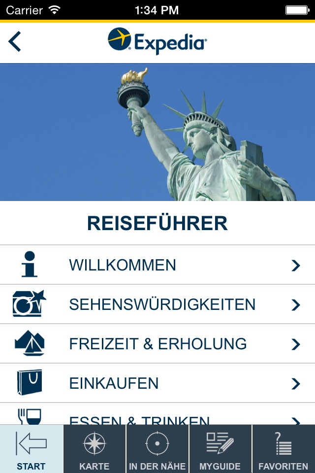Expedia Reiseführer screenshot 2