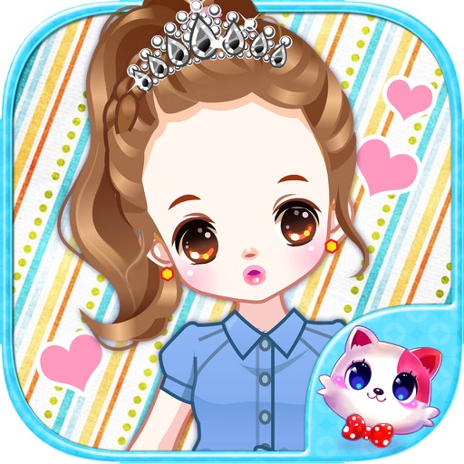 Lovely Princess - Girls Makeup, Dressup,and Makeover Games Icon