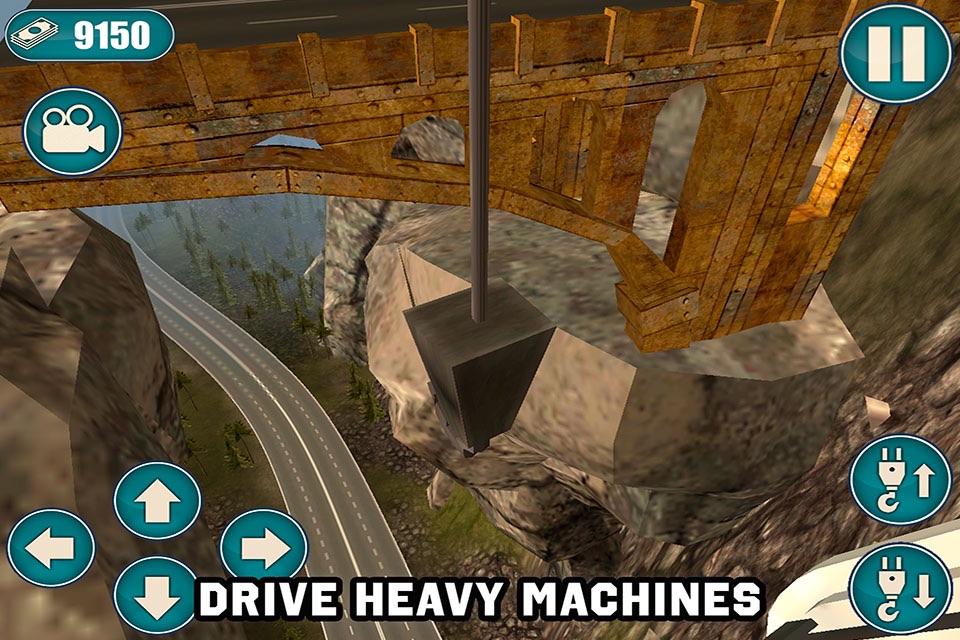 Bridge Builder - Crane Driving Simulator 3D screenshot 3