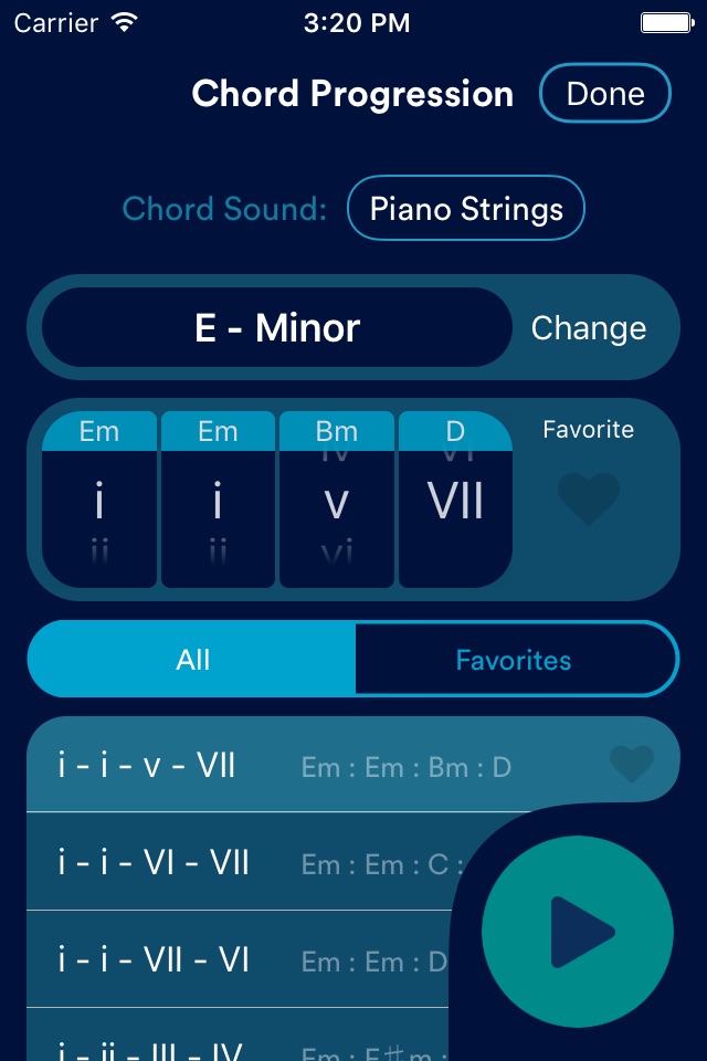 Odesi Chords - Create Rhythms, Basslines, Chord Progressions screenshot 2