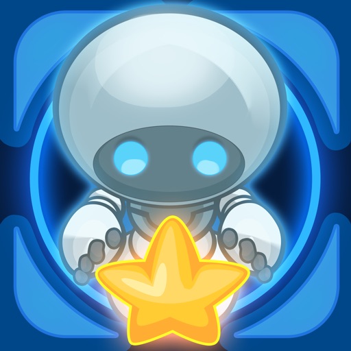 Pico Ball: Robot space adventure bounce action collecting twinkle stars icon