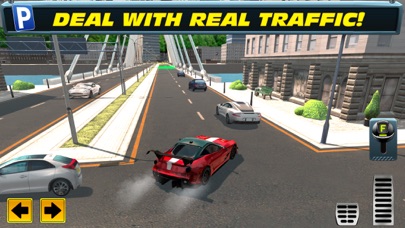 Trailer Truck Parking with Real City Traffic Car Driving Sim Screenshot 3