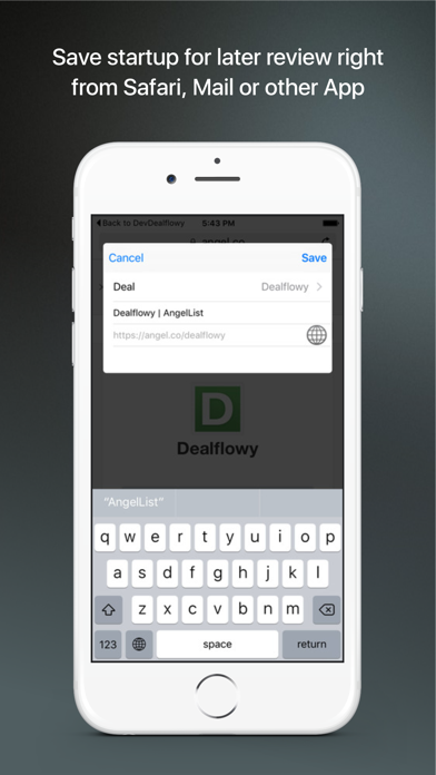 How to cancel & delete Dealflowy for angel investors - startup deal flow from iphone & ipad 2