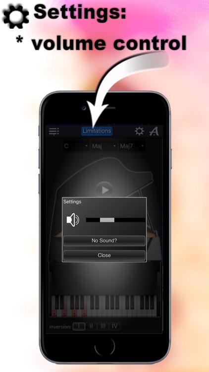 Piano Chords Compass Lite - learn the chord notes & play them screenshot-3