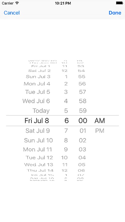 AlarmMusic iPhone App screenshot-3