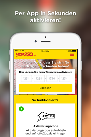 Lotto2go screenshot 2