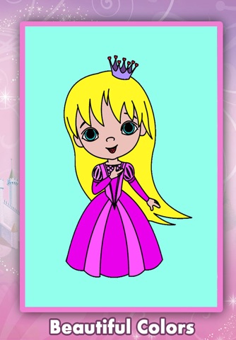 Princess Coloring Book Fun For Kids screenshot 4