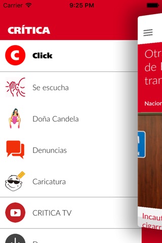 Critica Panama screenshot 2