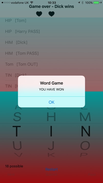 Four Letter Word Game screenshot-3