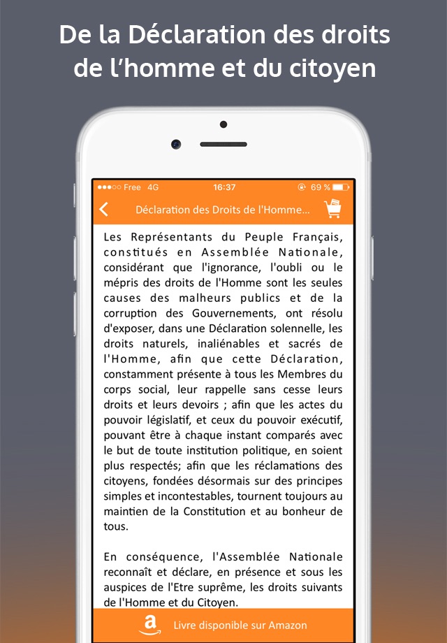 La Constitution de la République française screenshot 2